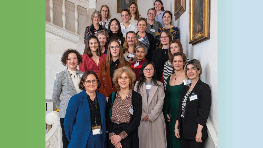 Photo of women in science at Hub celebration meeting