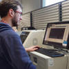 photo of pip hellier in lab