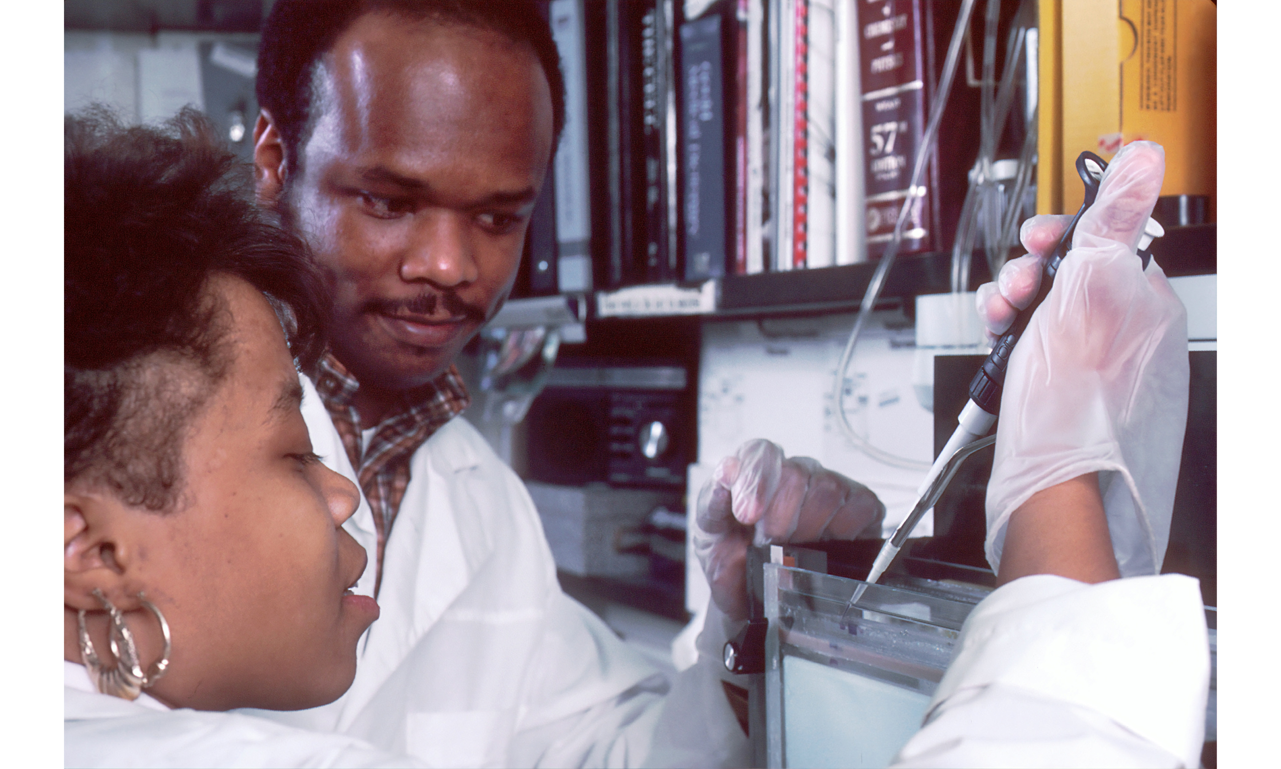 Photo of scientists from National Cancer Institute on Unsplash