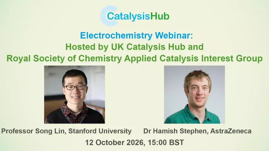 Photo of speakers Prof Song Lin and Dr Hamish Stephen